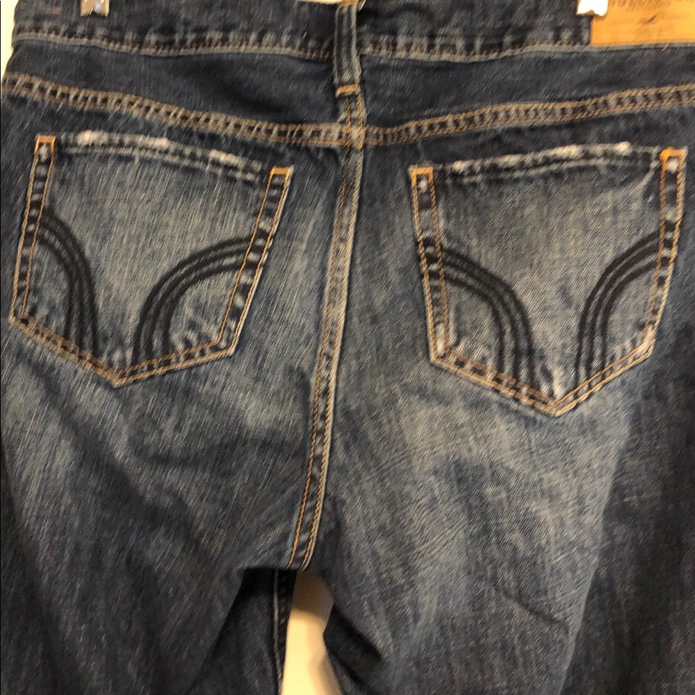 Hollister factory distressed skinny jeans S 5